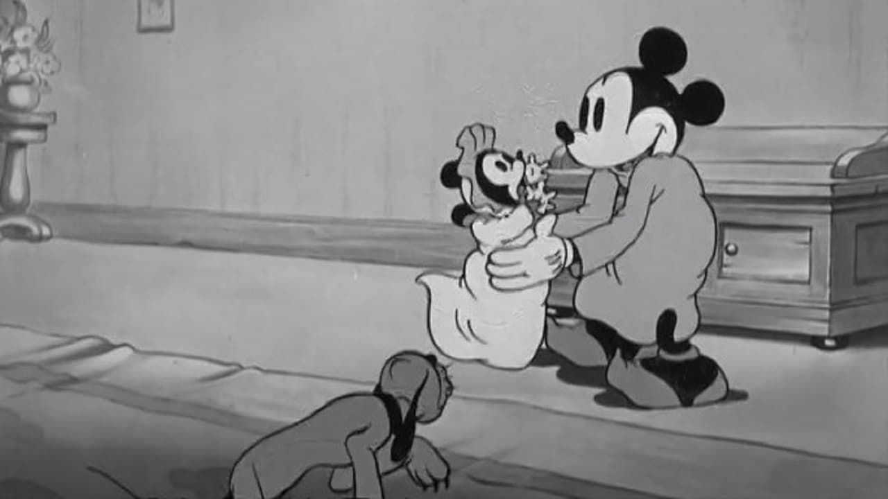 Cubierta de Mickey Mouse: Mickey juega a ser papá