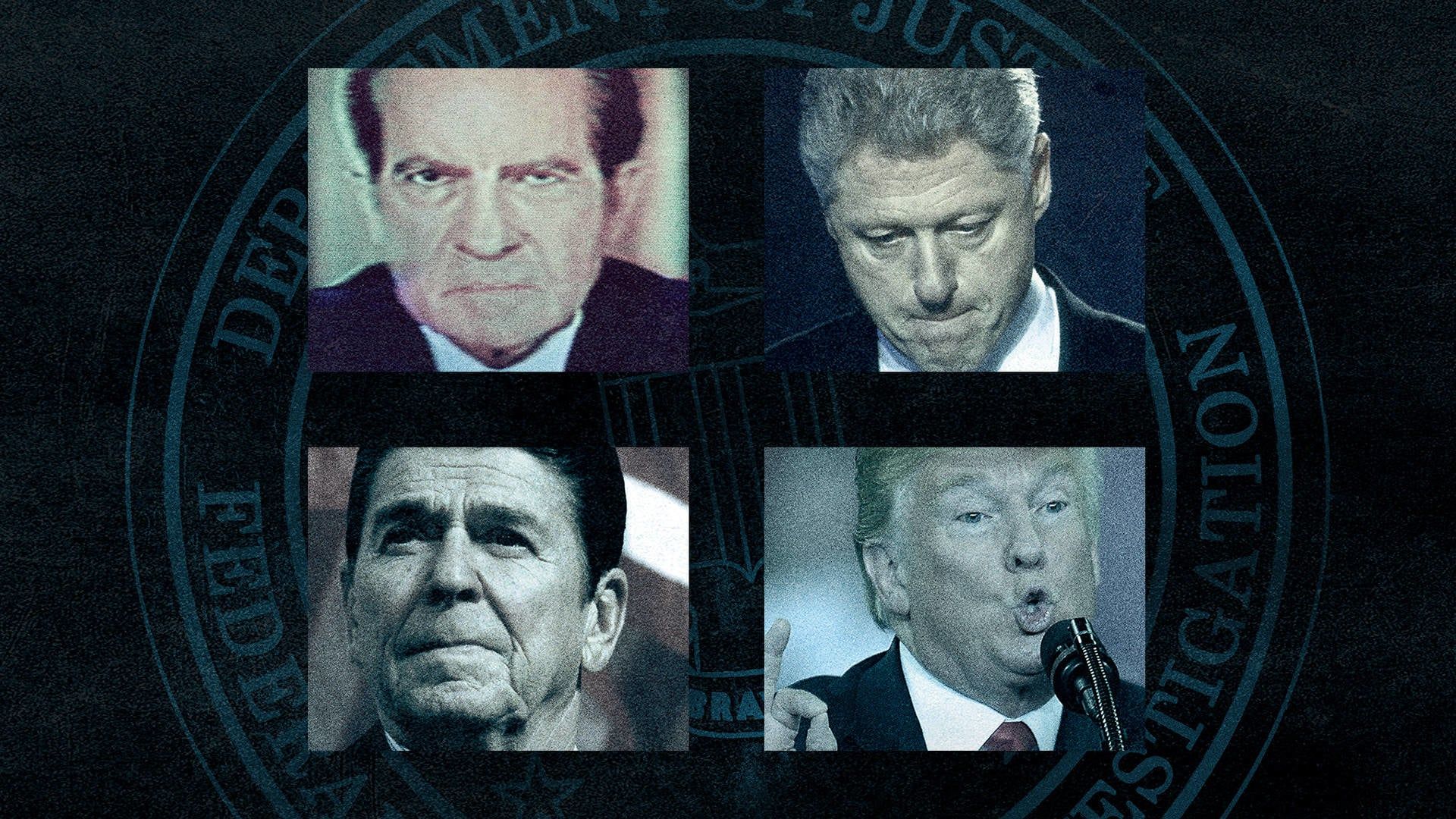Cubierta de Enemies: The President, Justice & The FBI