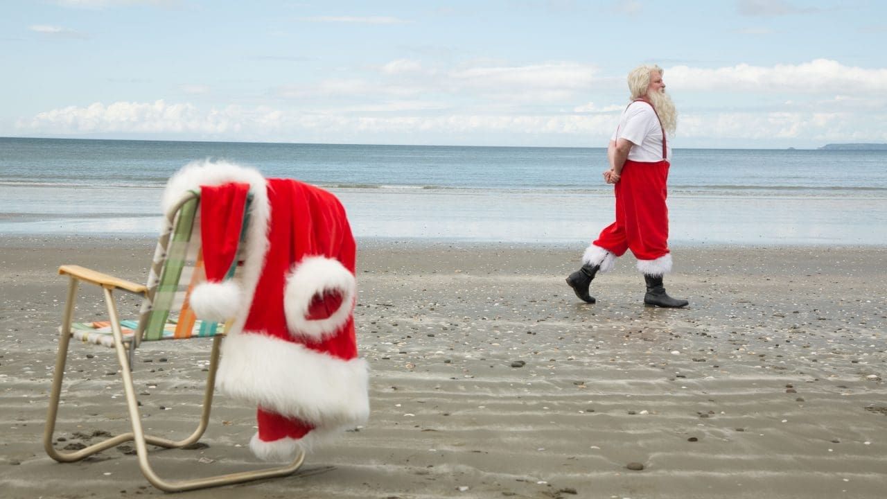 Cubierta de Navidades en Nueva Zelanda