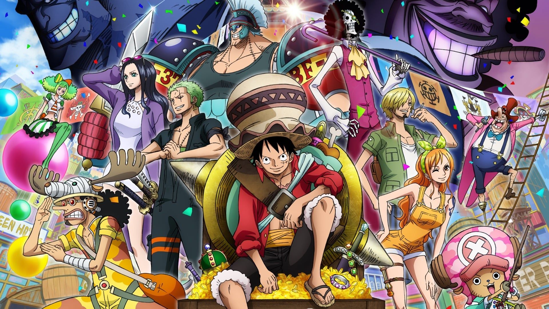 Cubierta de One Piece: Estampida