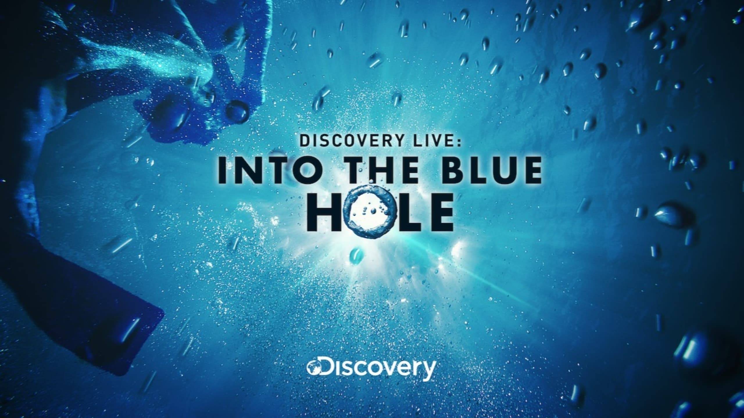 Cubierta de Discovery Live: Into The Blue Hole