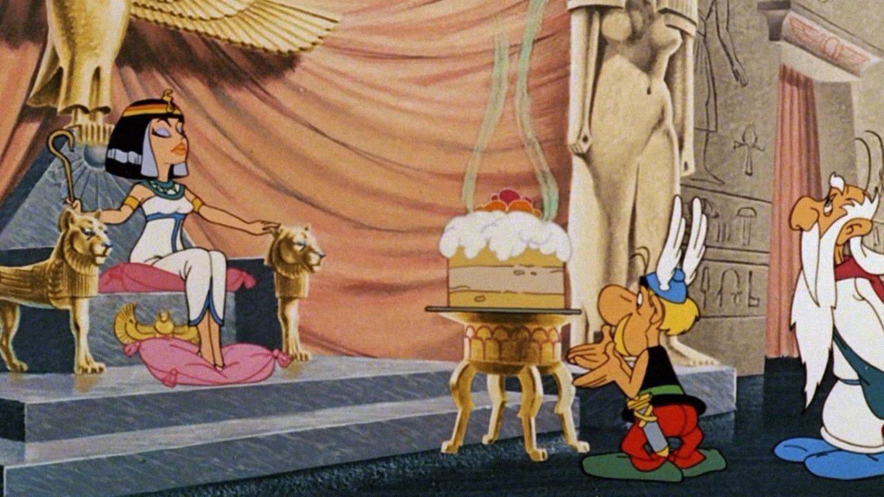 Cubierta de Astérix y Cleopatra