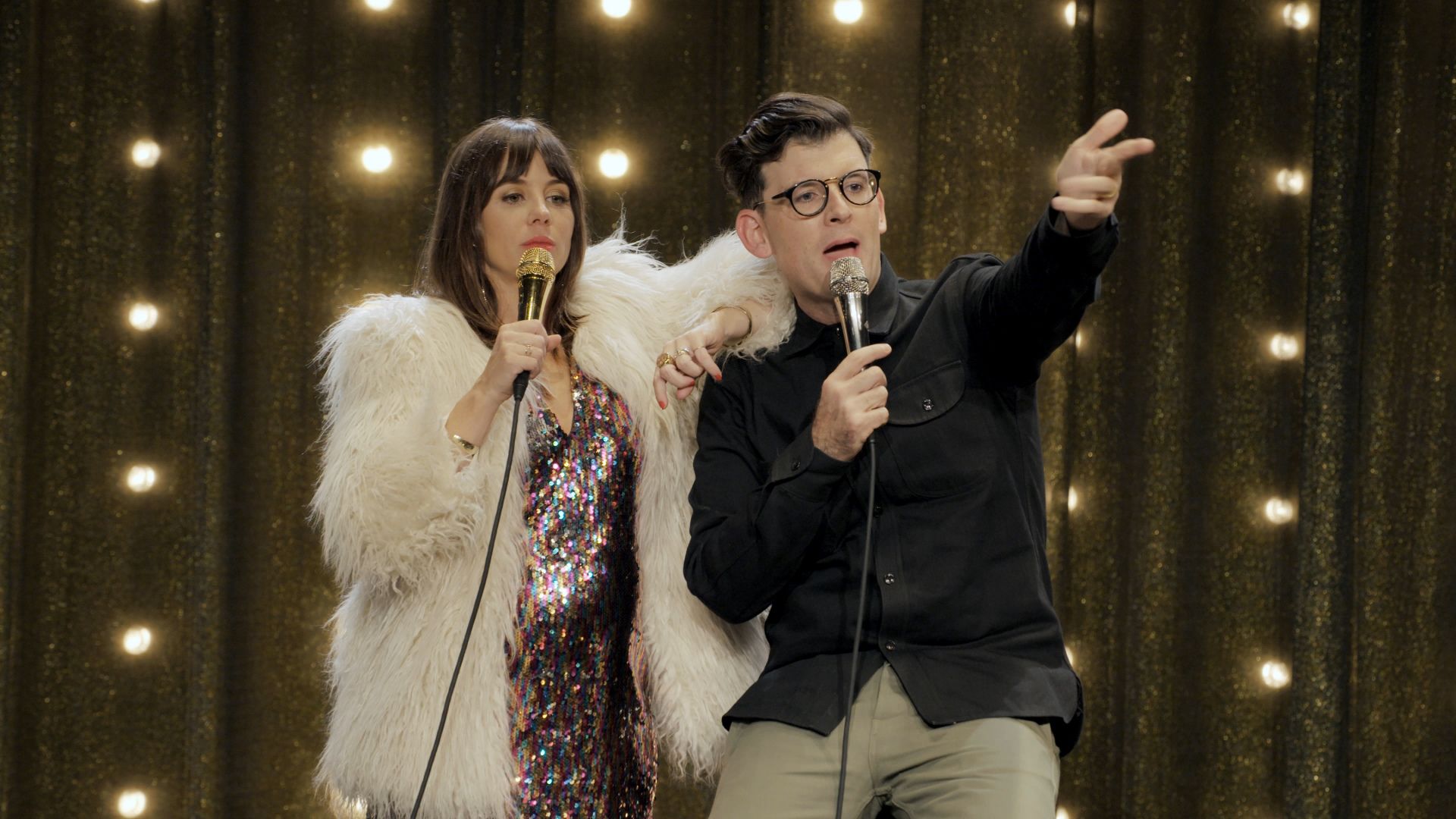 Cubierta de Natasha Leggero & Moshe Kasher: The Honeymoon Stand Up Special