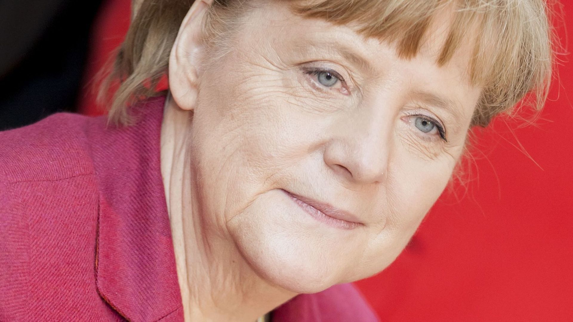 Cubierta de Angela Merkel, la imprevista