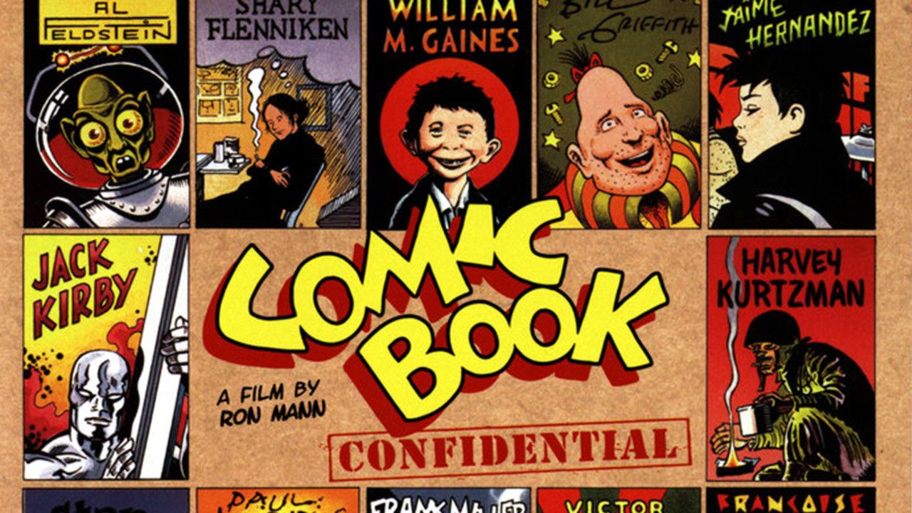 Cubierta de Comic Book Confidential