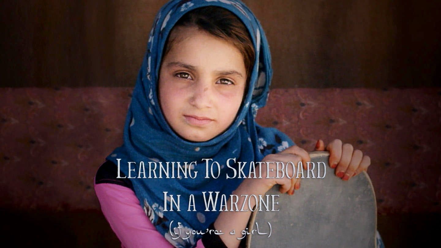 Cubierta de Learning to Skateboard in a Warzone (If You're a Girl)