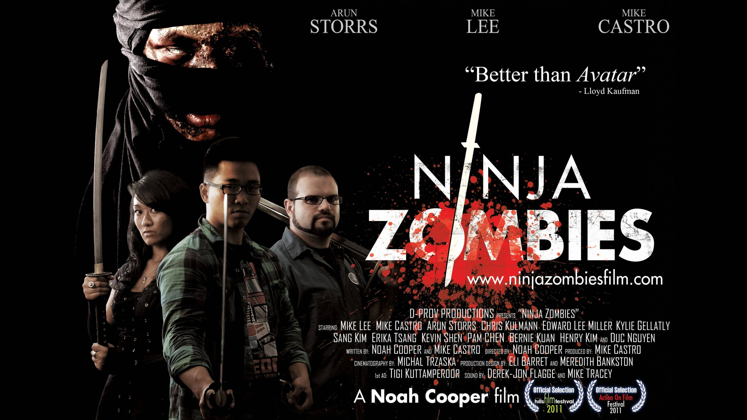 Cubierta de Ninja Zombies