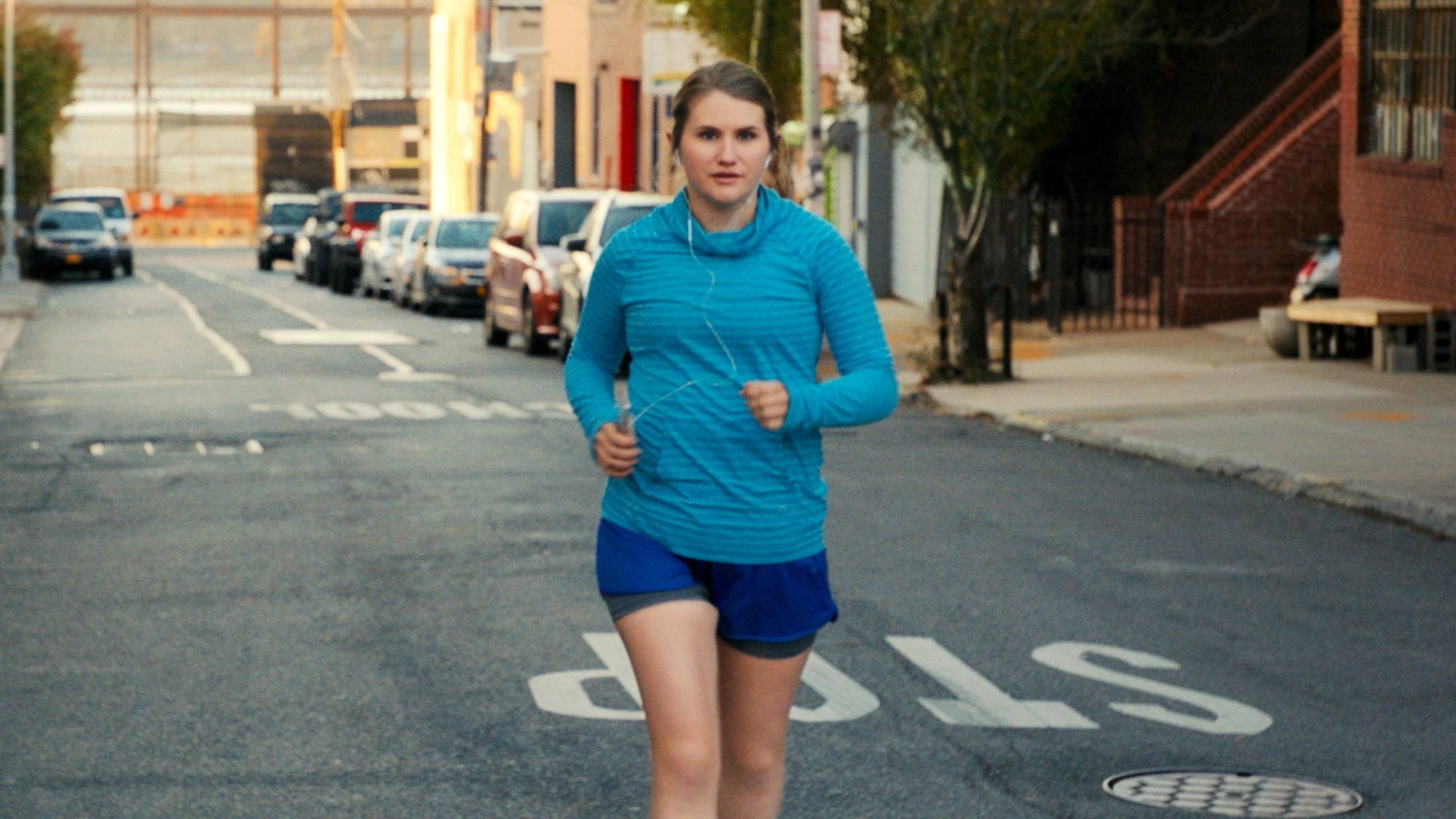 Cubierta de Brittany corre una maratón
