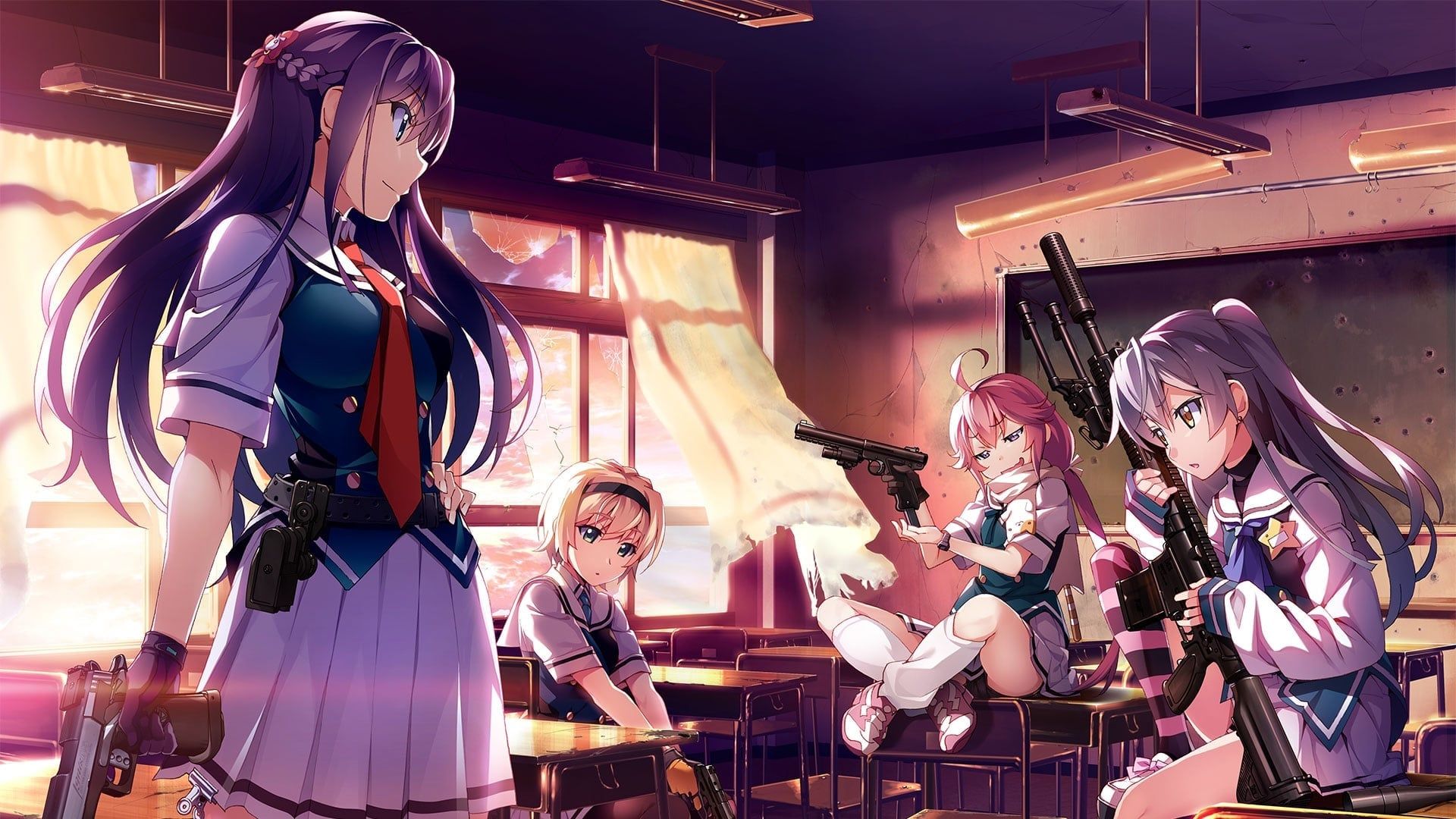 Cubierta de Grisaia: Phantom Trigger