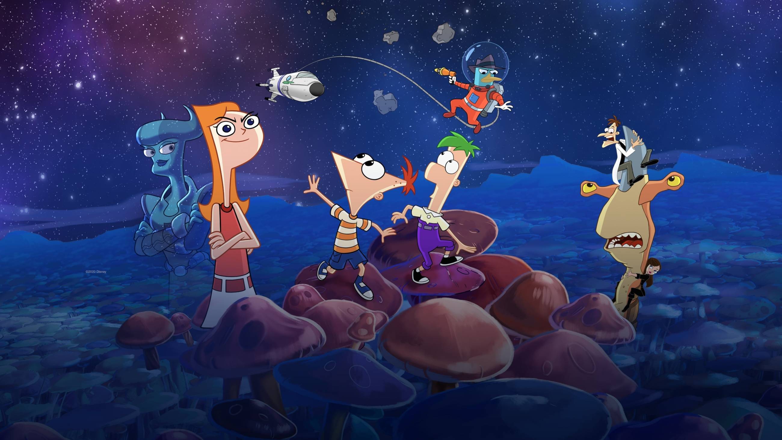 Cubierta de Phineas y Ferb, la película: Candace contra el universo