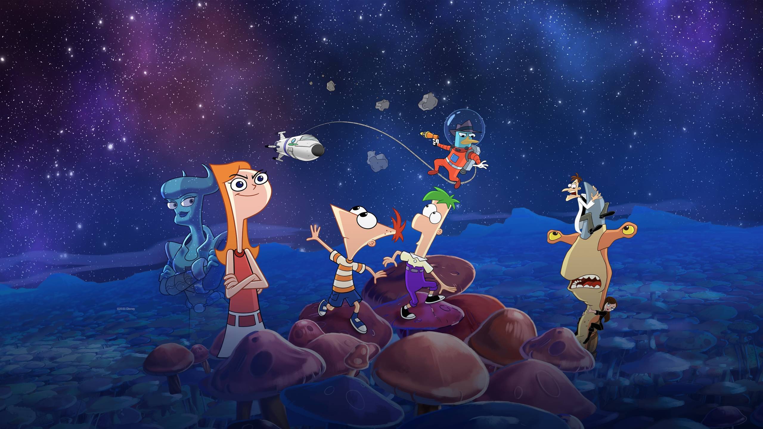 Cubierta de Phineas y Ferb, la película: Candace contra el universo