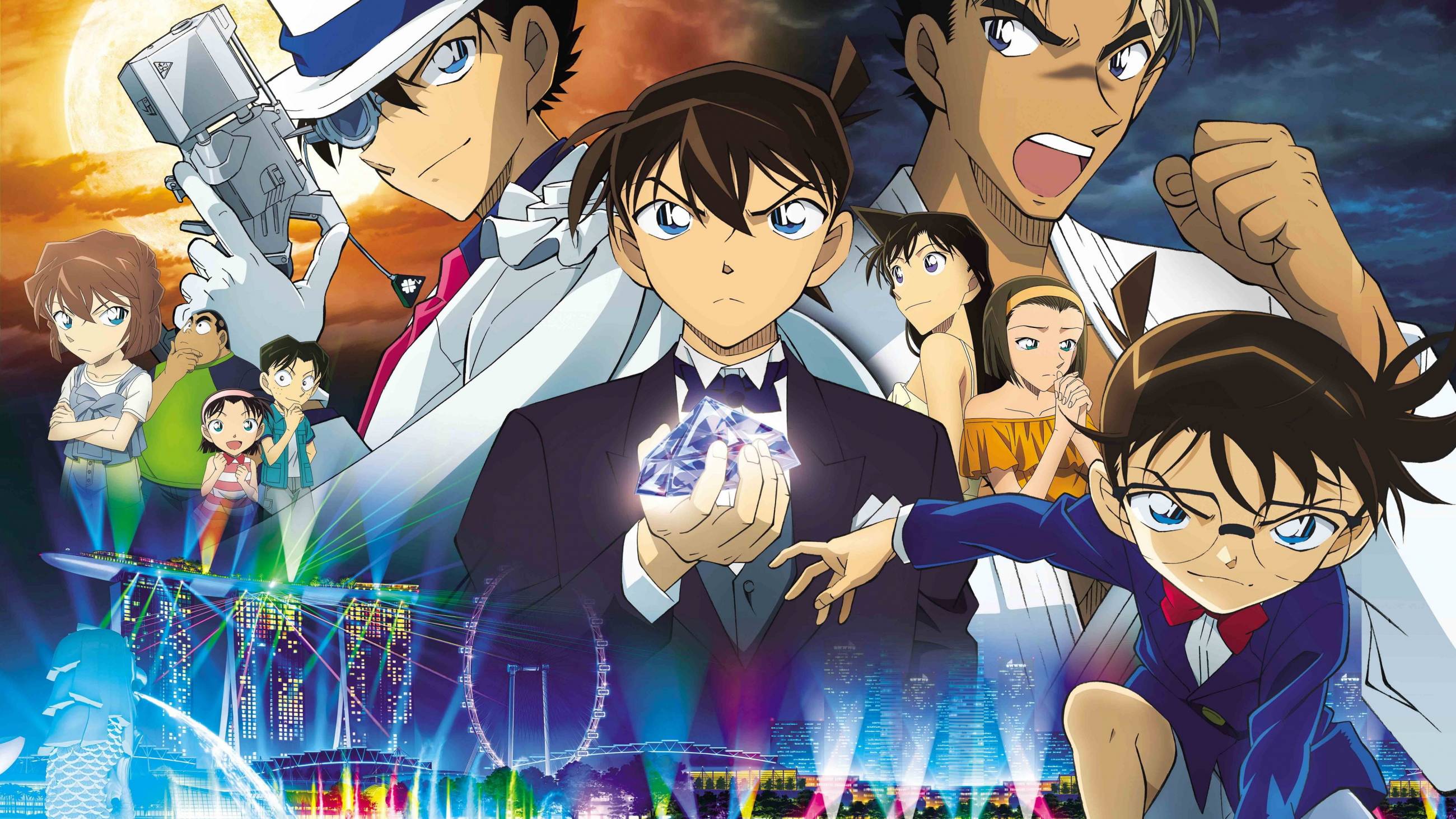 Cubierta de Detective Conan: El puño de zafiro azul