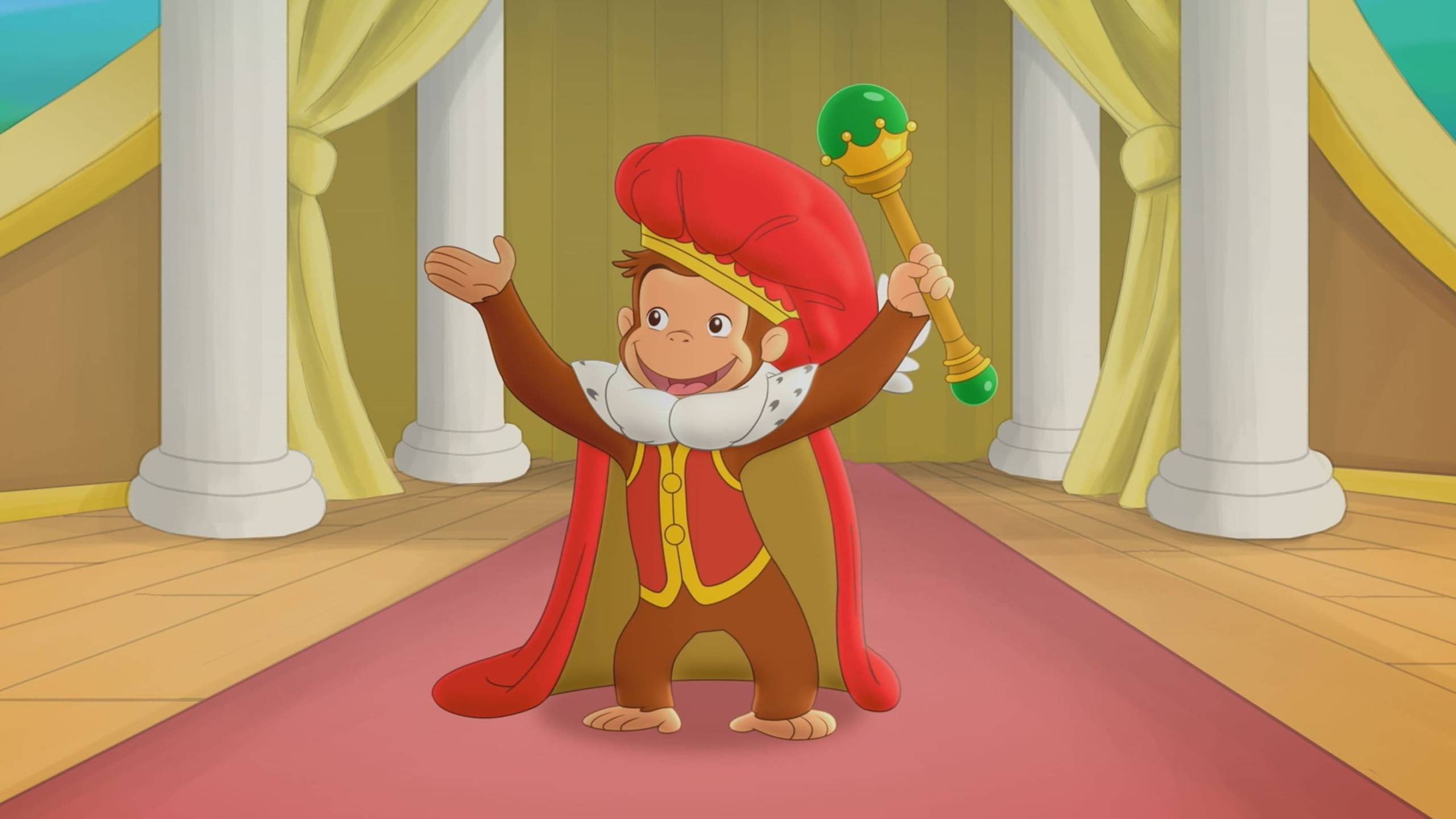 Cubierta de Curious George: Royal Monkey