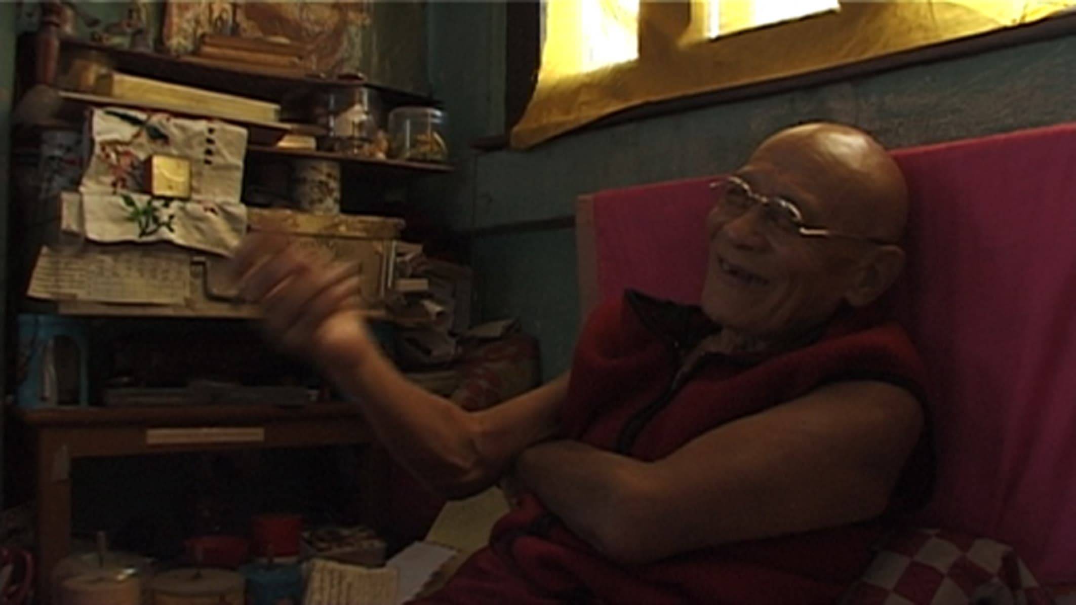 Cubierta de Angry Monk: Reflections on Tibet