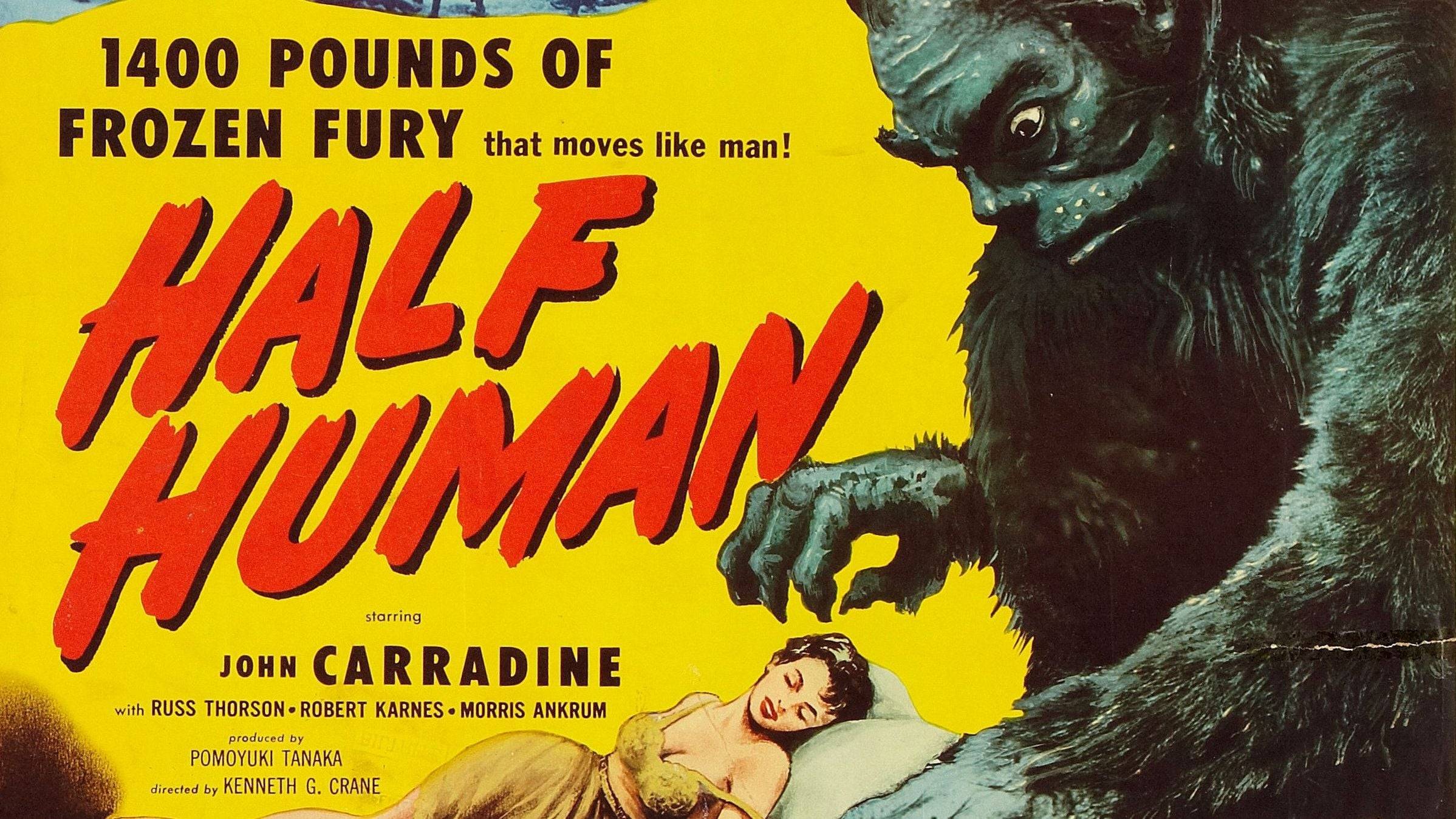 Cubierta de Half Human: The Story of the Abominable Snowman