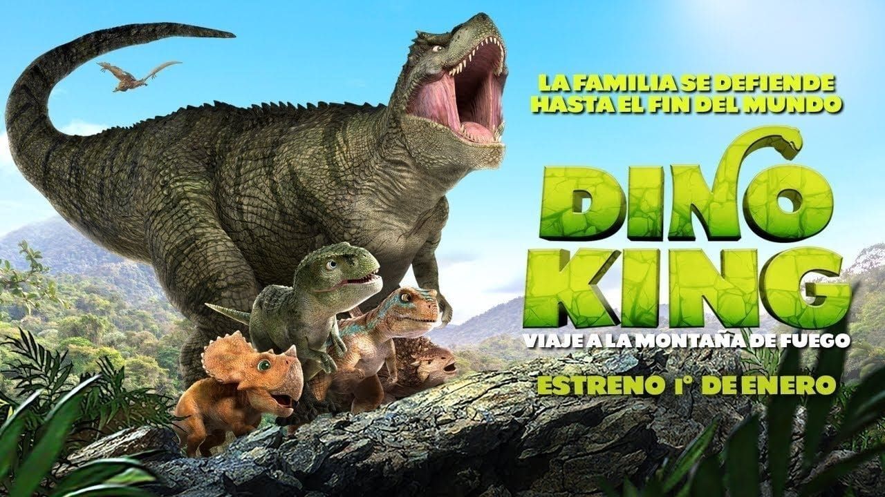 Cubierta de Dino King 3D: Journey to Fire Mountain