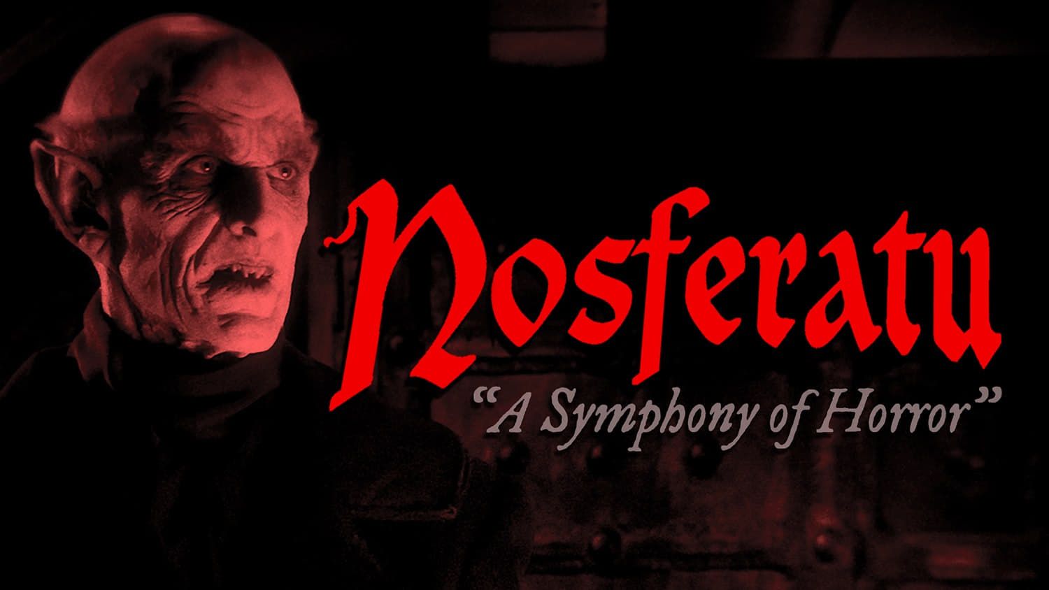 Cubierta de Nosferatu: A Symphony of Horror