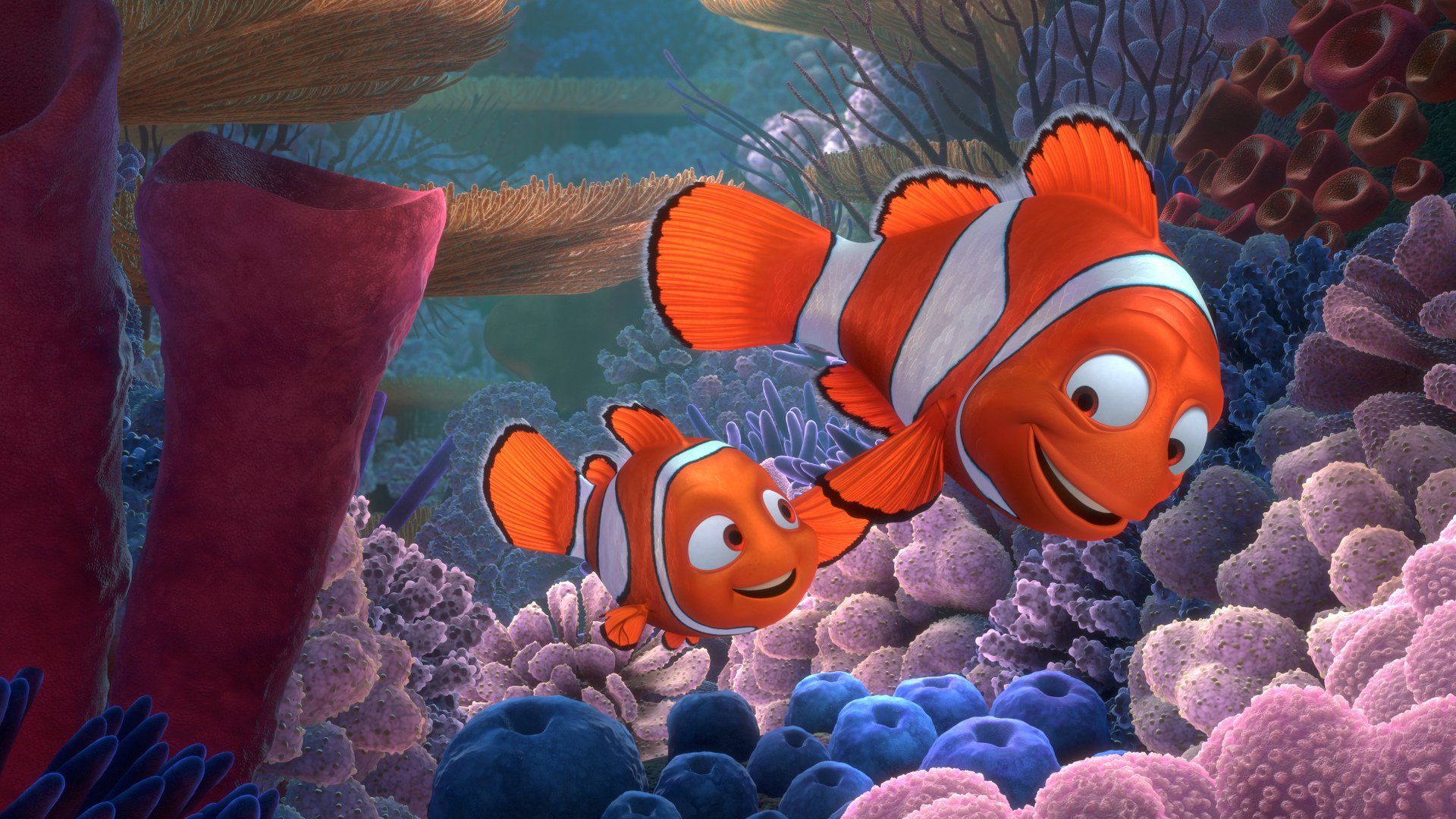 Cubierta de Buscando a Nemo