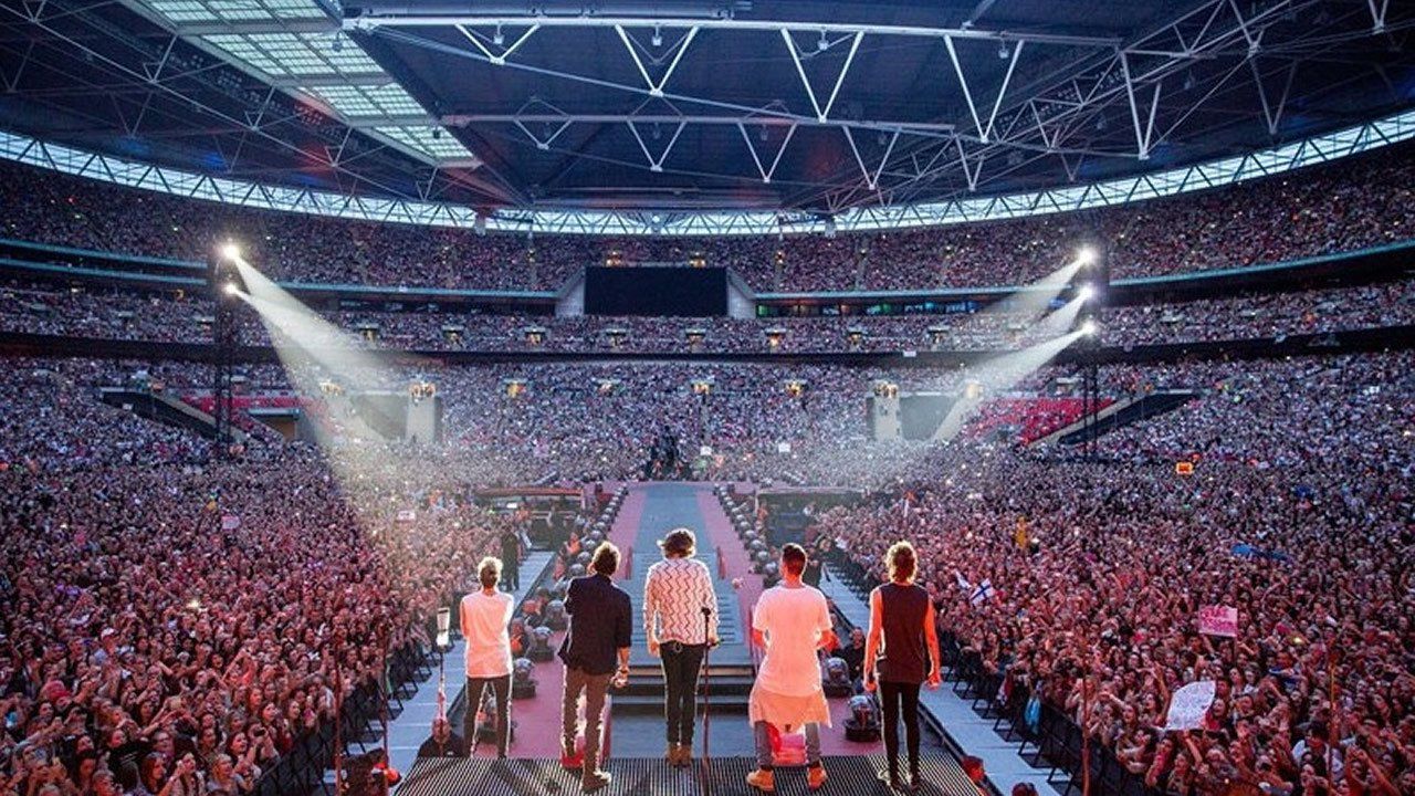 Cubierta de One Direction: Where We Are - La película del concierto