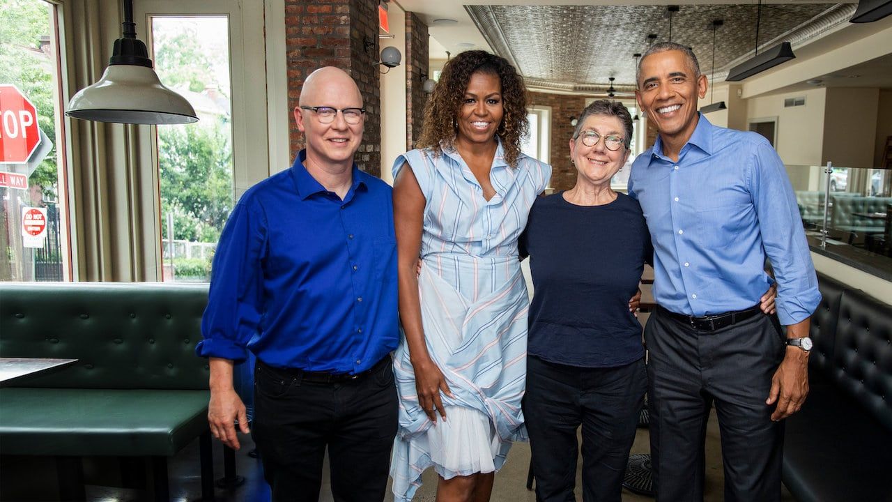 Cubierta de American Factory: A Conversation with the Obamas