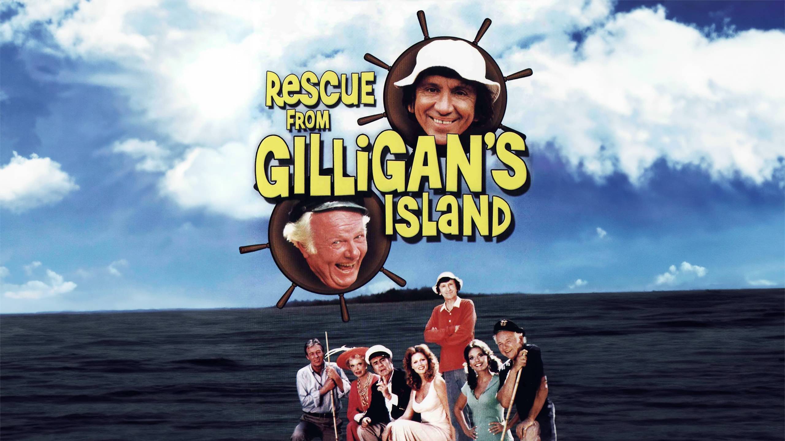 Cubierta de El rescate de la isla de Gilligan