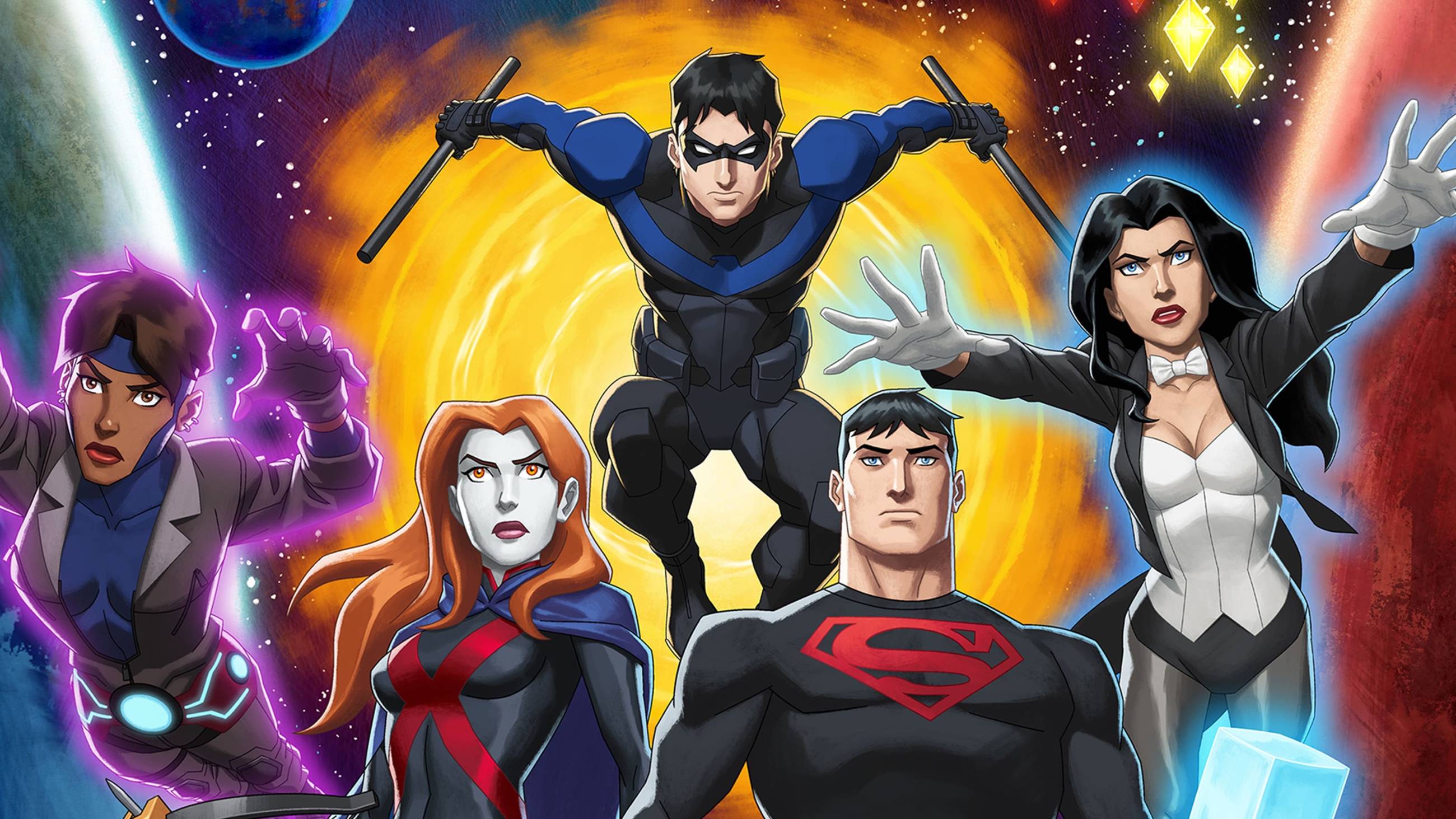 Cubierta de Young Justice: Outsiders