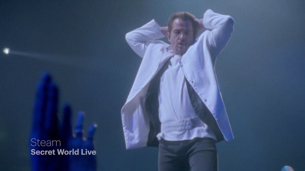 Cubierta de Peter Gabriel Secret World Live