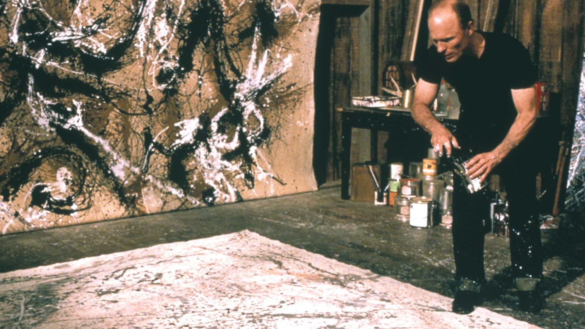 Cubierta de Pollock: La vida de un creador
