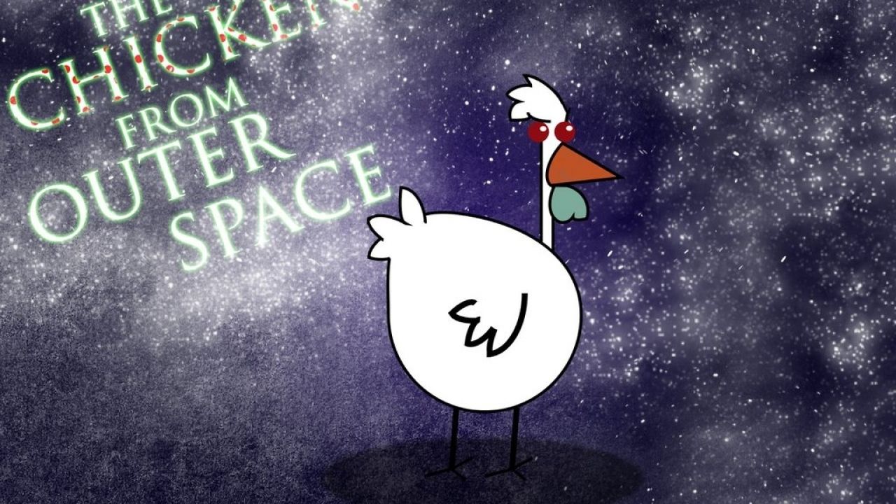 Cubierta de The Chicken From Outer Space