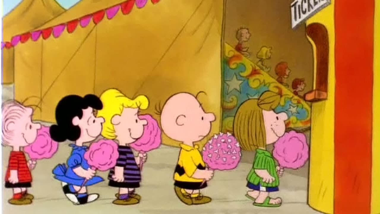 Cubierta de La vida es un circo, Charlie Brown