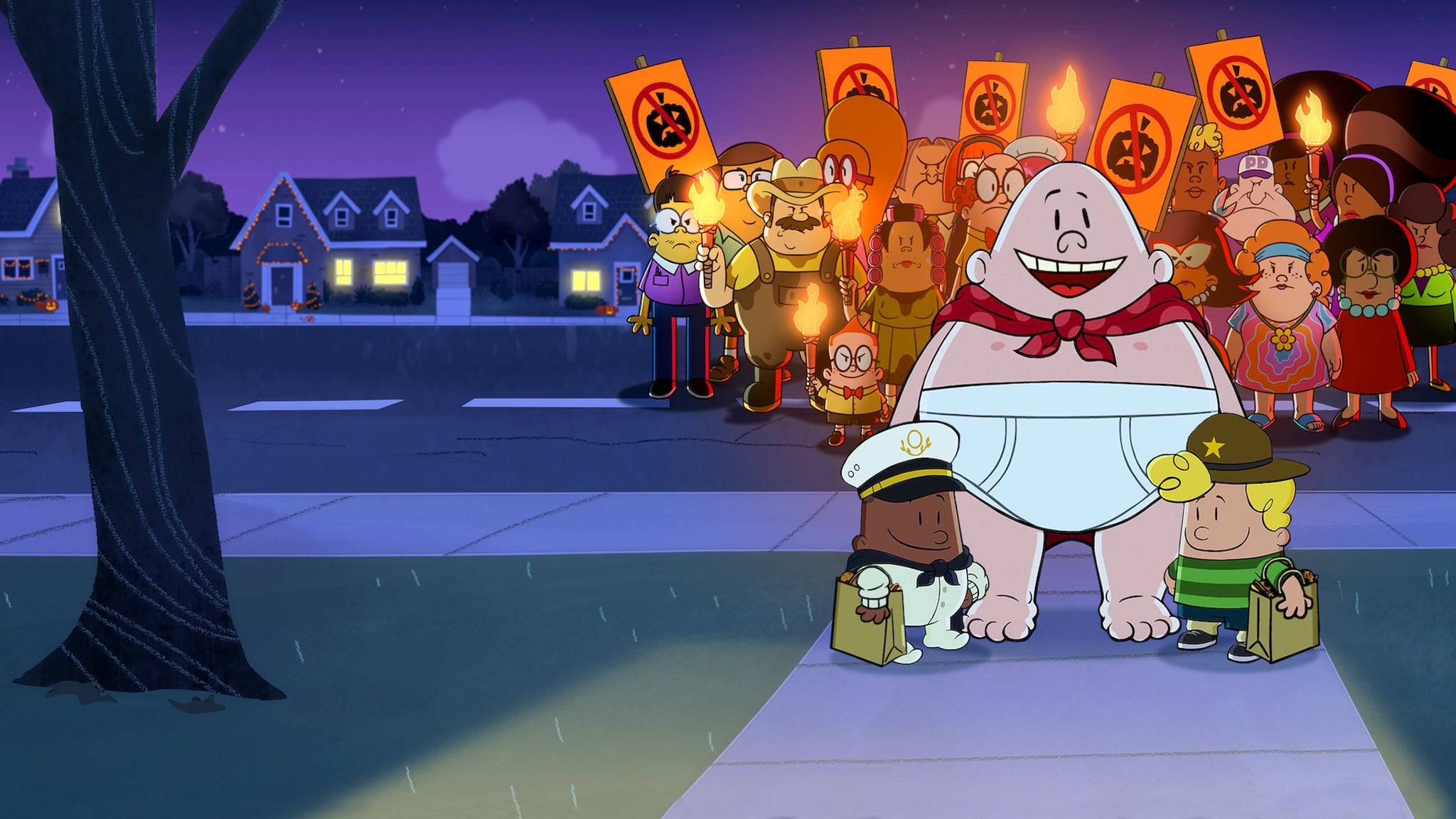 Cubierta de The Spooky Tale of Captain Underpants Hack-a-Ween