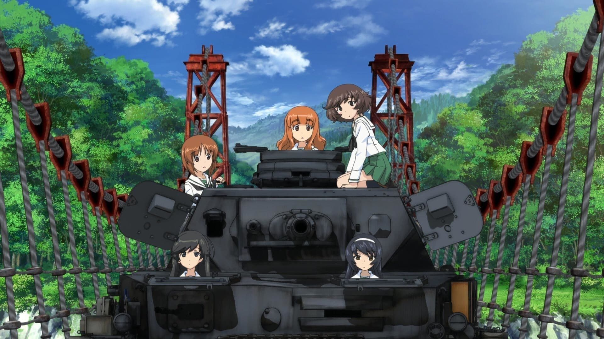 Cubierta de Girls und Panzer the Movie