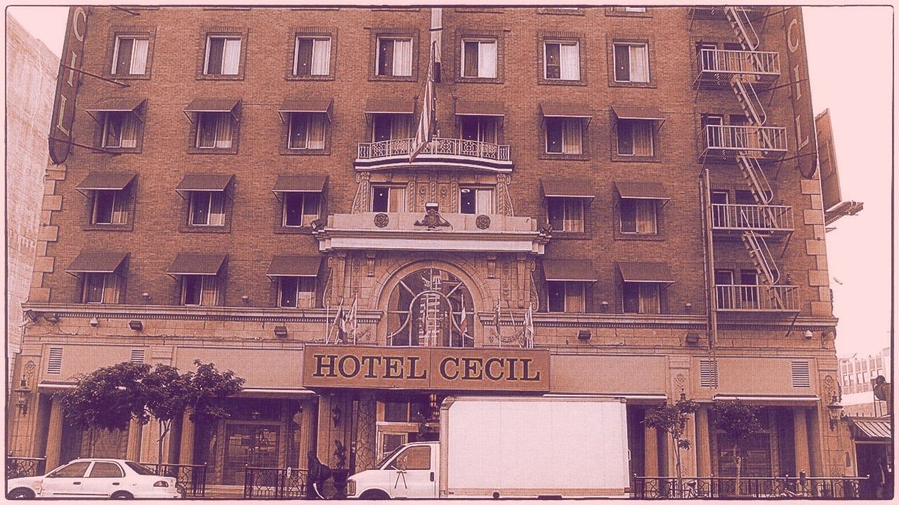 Cubierta de La maldición del Hotel Cecil