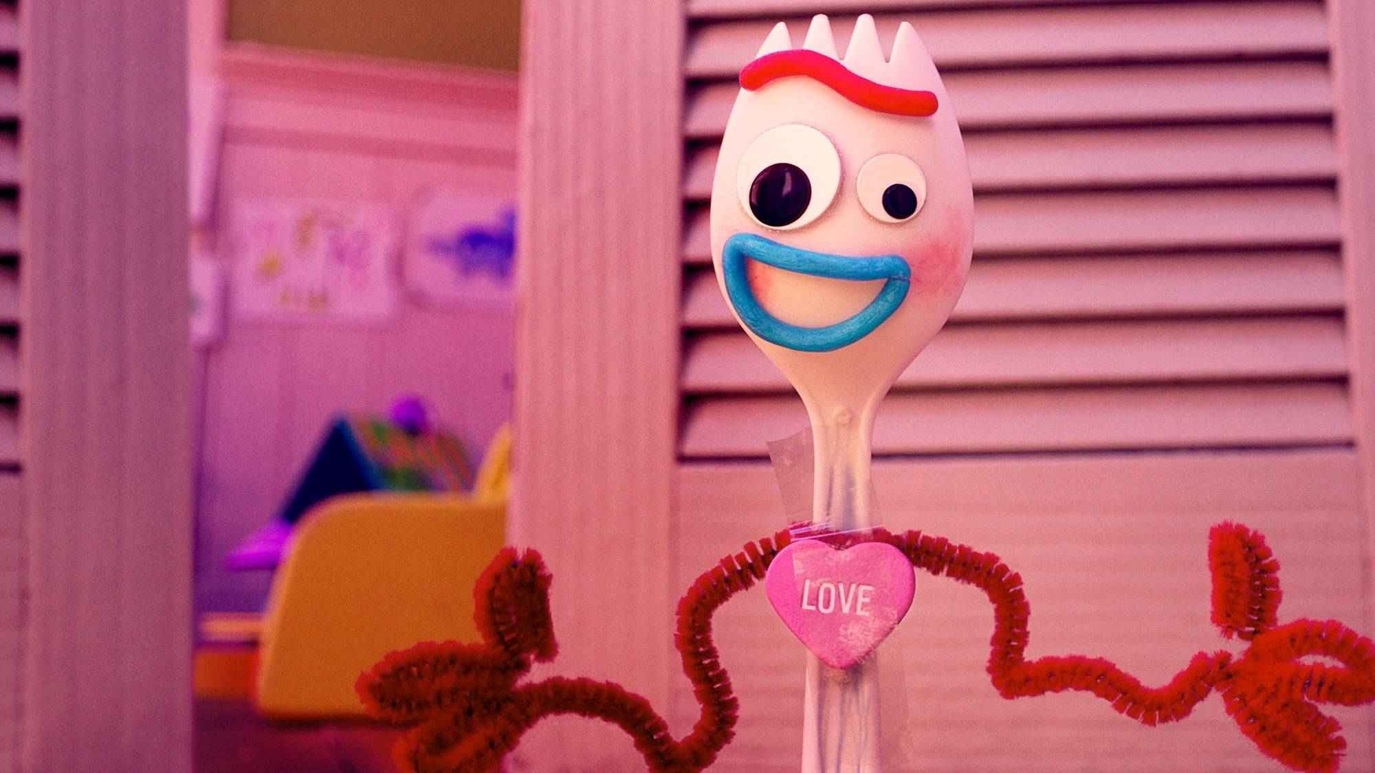 Cubierta de Forky hace una pregunta: ¿Qué es el amor?