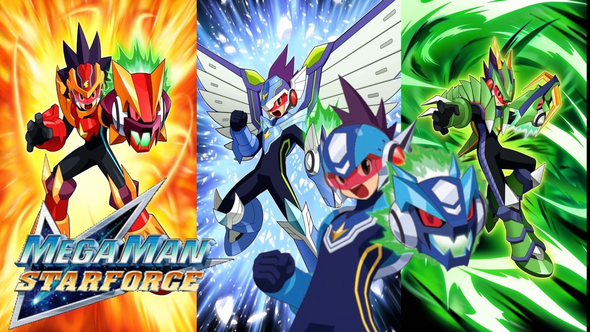 Cubierta de Megaman Star Force Tribe