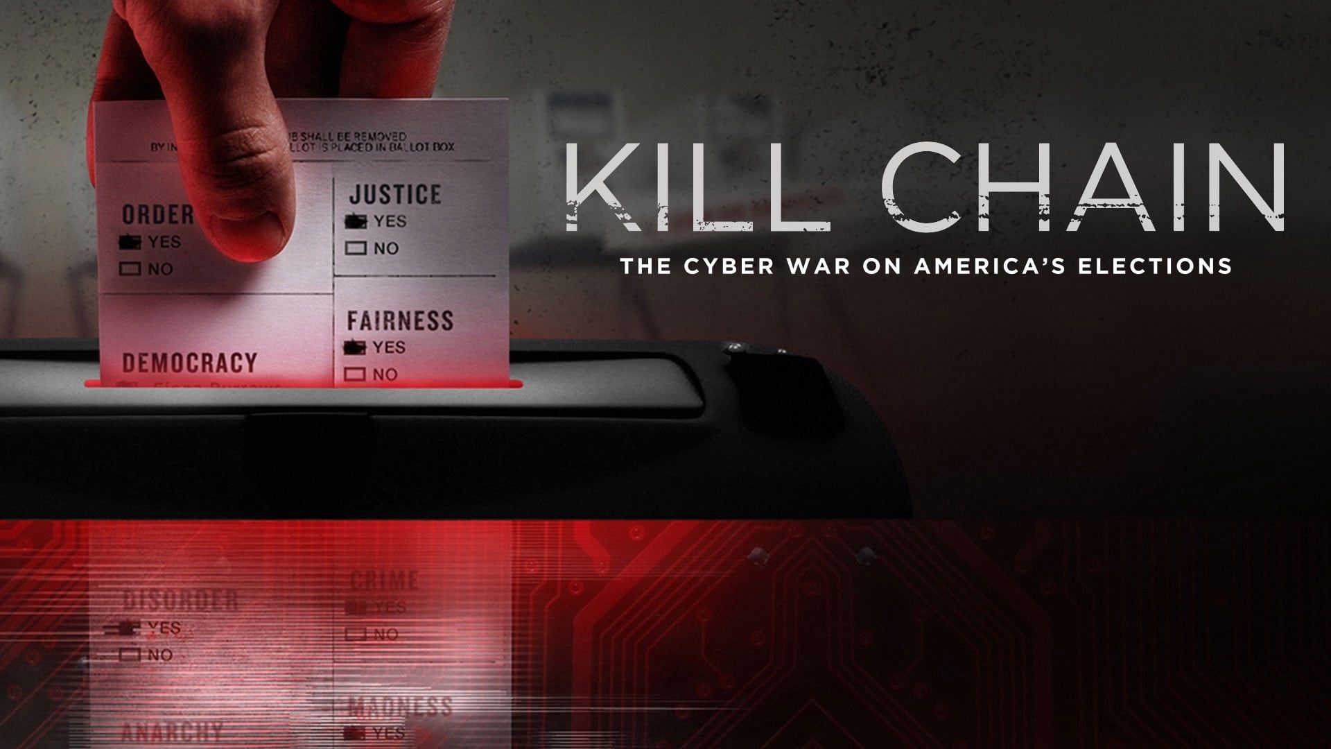 Cubierta de Kill Chain: The Cyber War on America\'s Elections