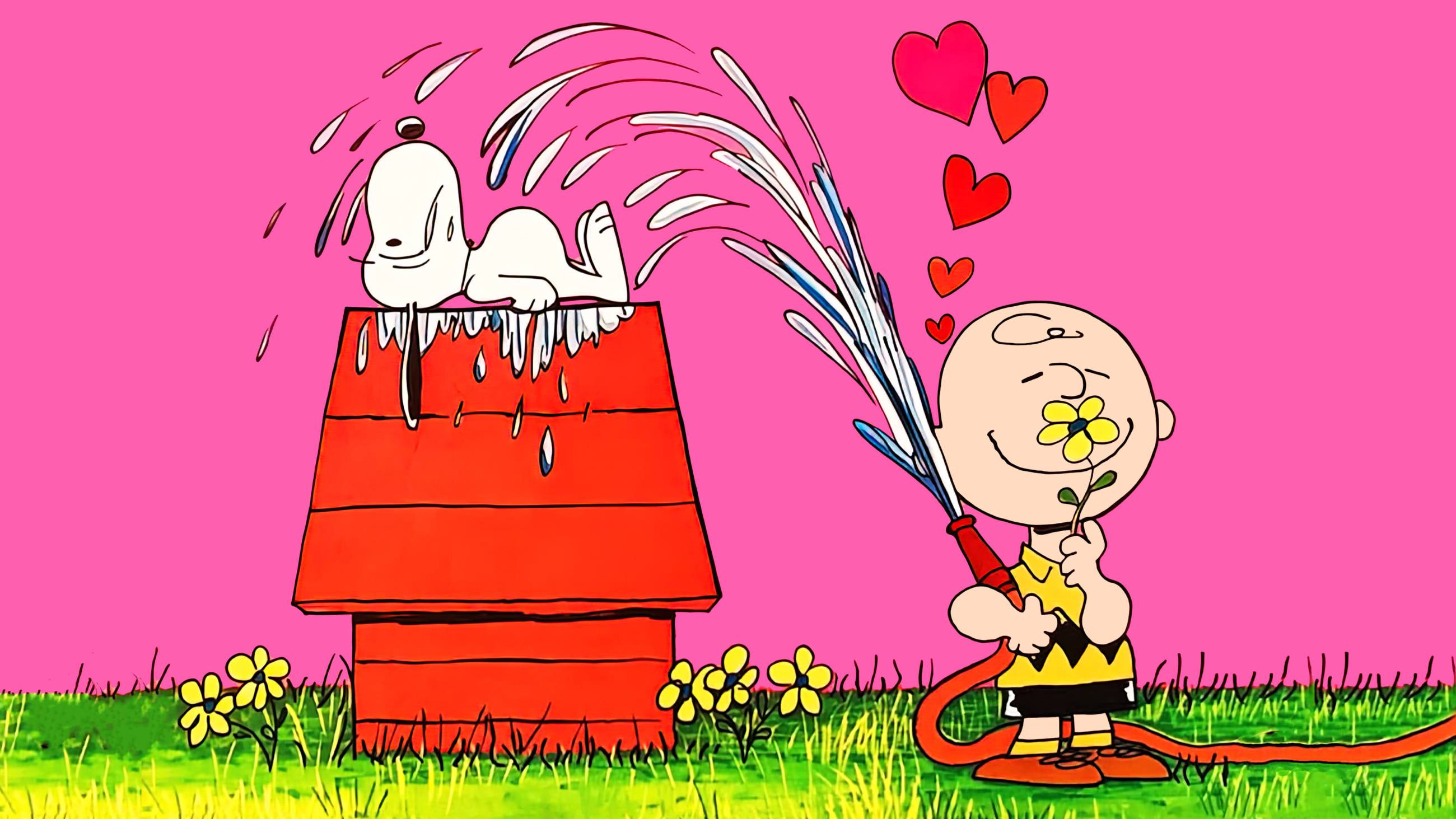 Cubierta de Estás enamorado, Charlie Brown