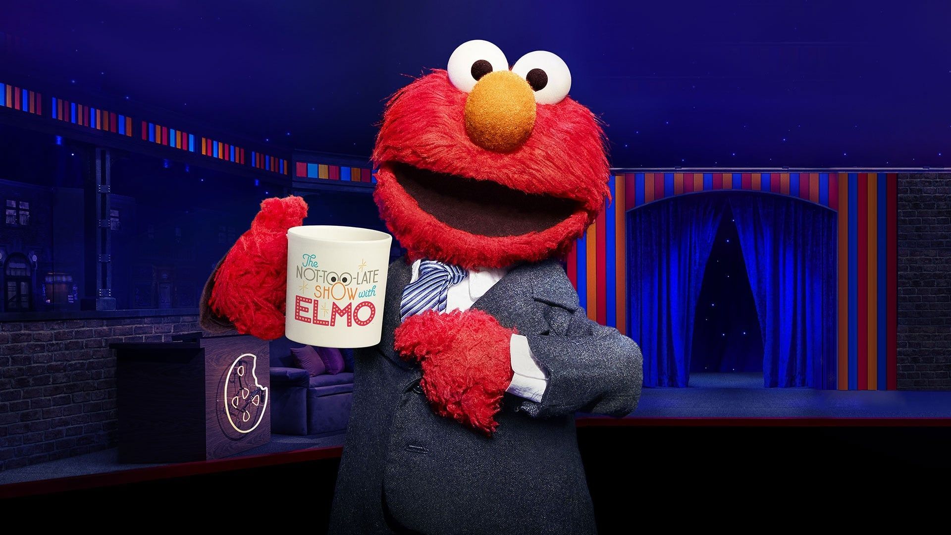 Cubierta de The Not Too Late Show with Elmo
