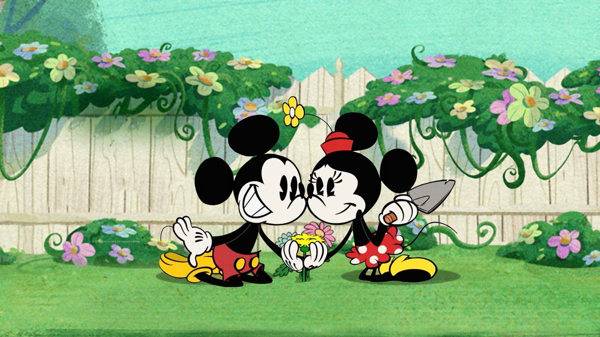 Cubierta de Mickey Mouse: Primavera