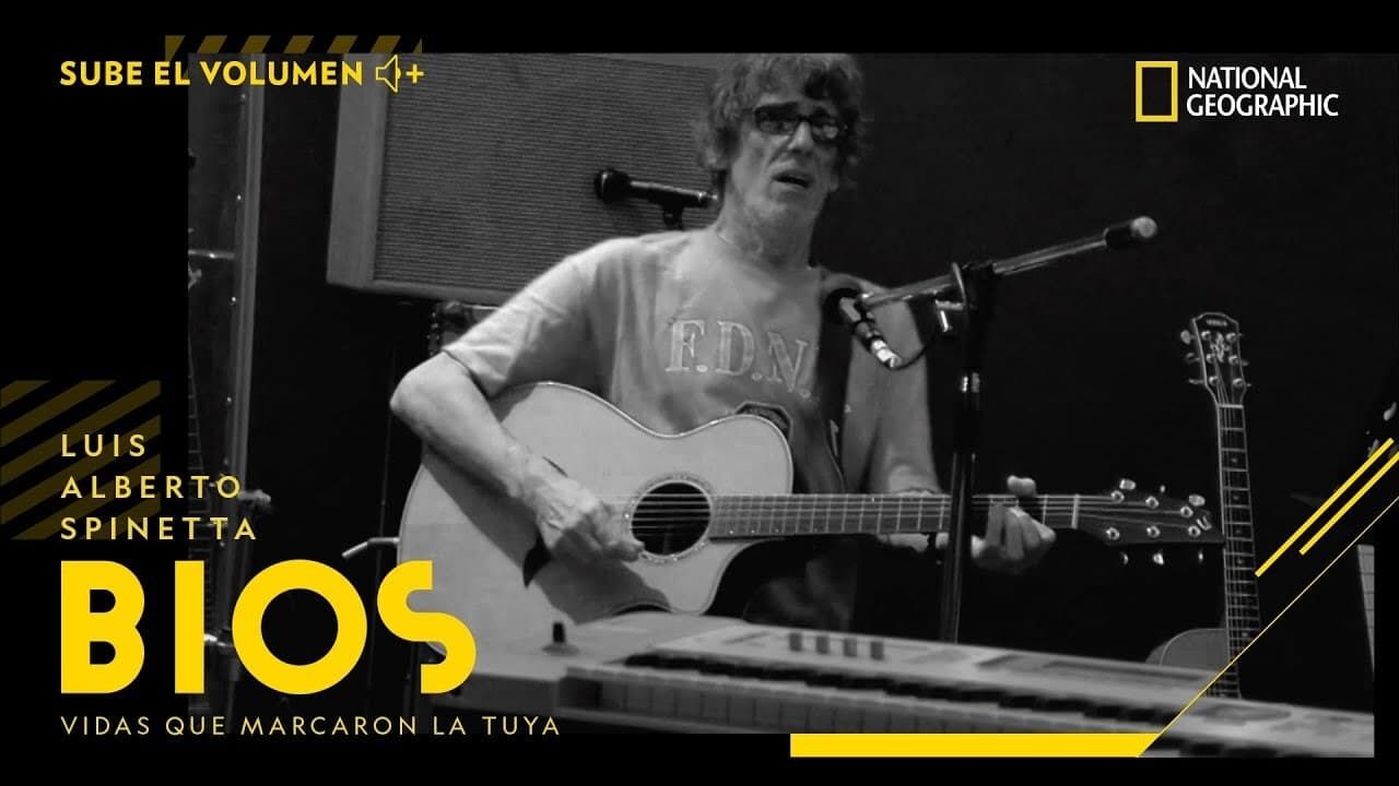 Cubierta de Bios, vidas que marcaron la tuya: Luis Alberto Spinetta