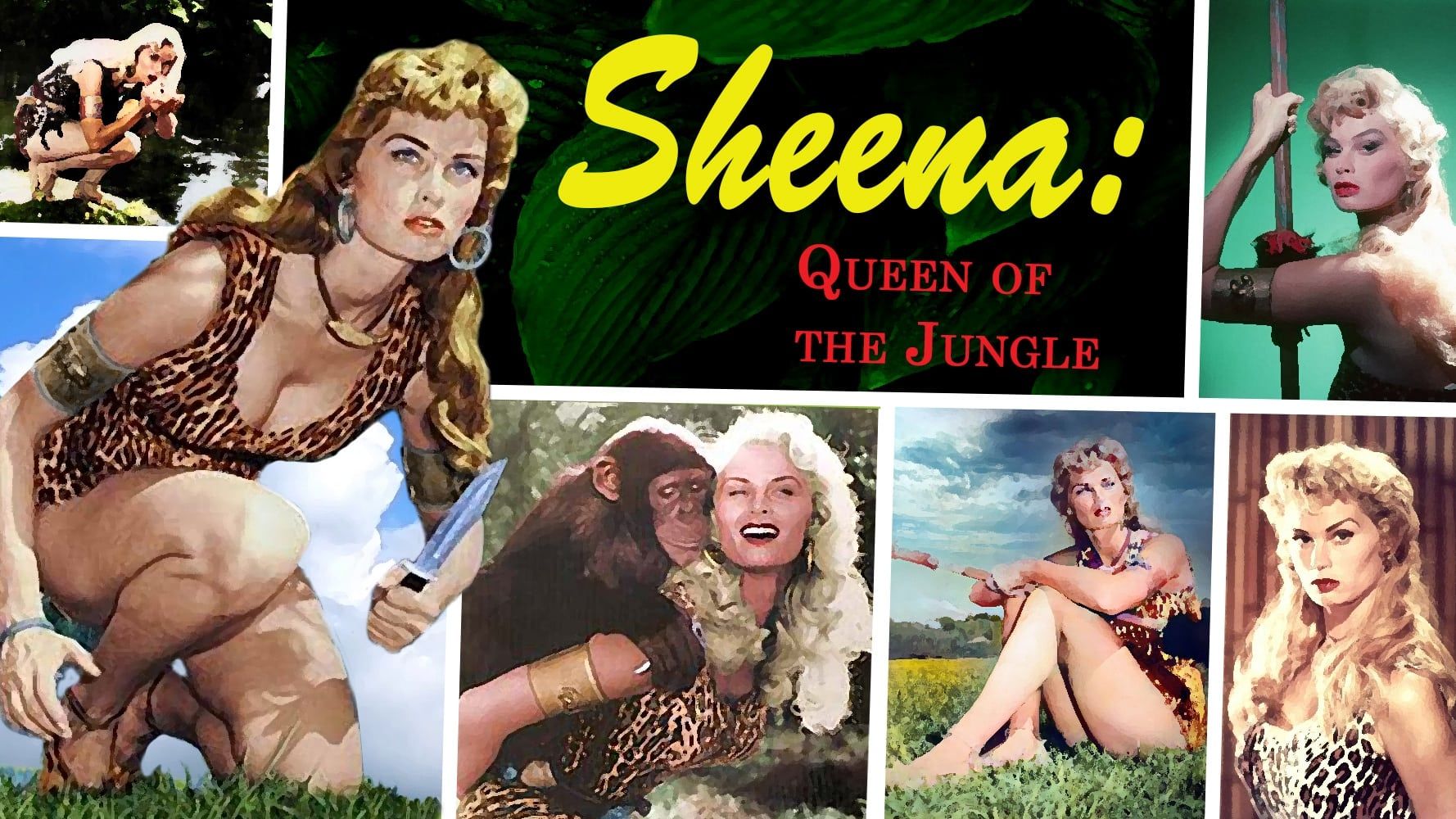 Cubierta de Sheena, la reina de la selva
