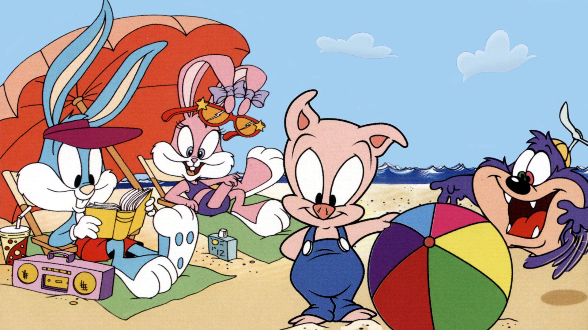 Cubierta de Las aventuras de Tiny Toons, o cómo he disfrutado de mis vacaciones