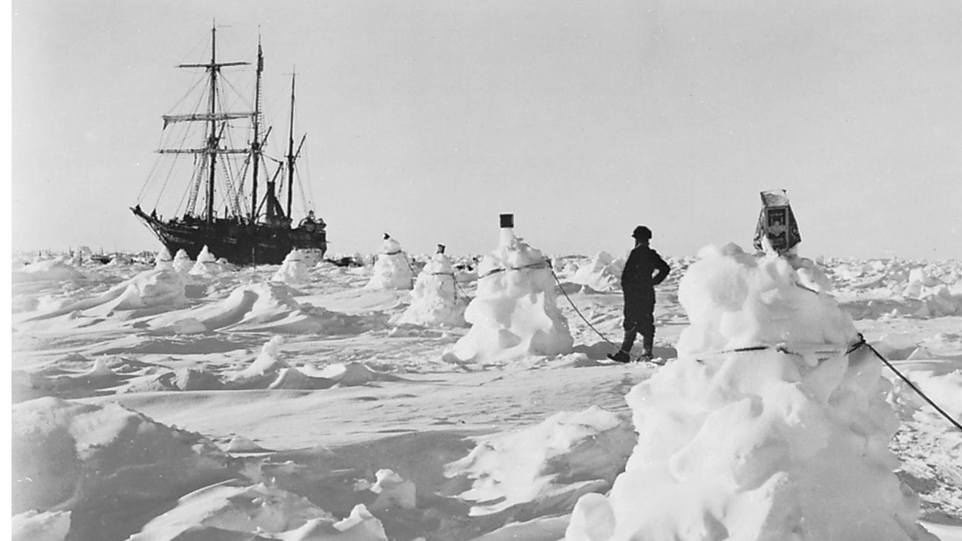 Cubierta de Shackleton: La odisea de la Antártida