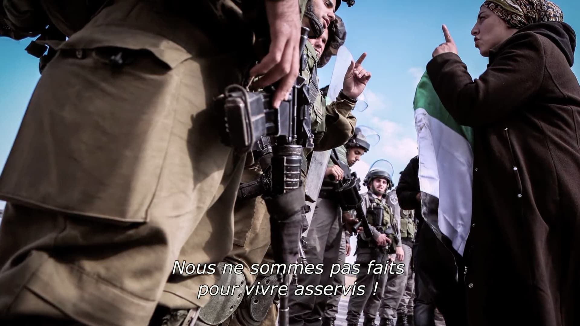 Cubierta de Derrière les fronts, résistance et résilience en Palestine