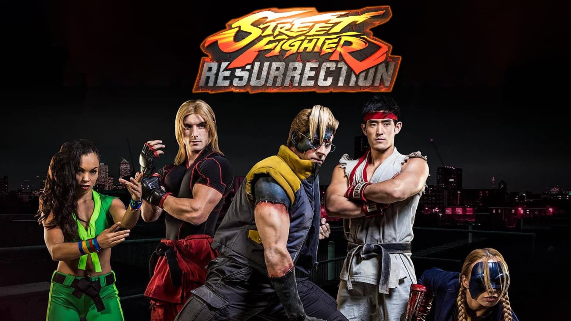 Cubierta de Street Fighter: Resurrection