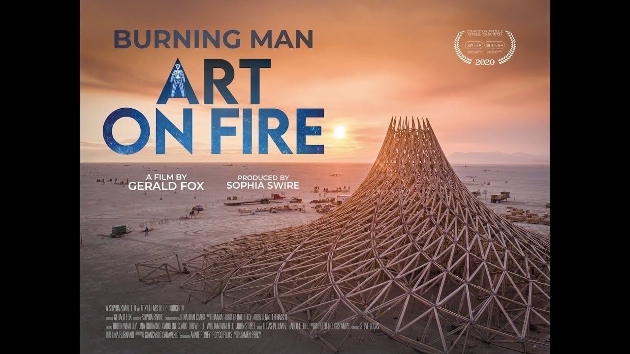 Cubierta de Burning Man: Art on Fire