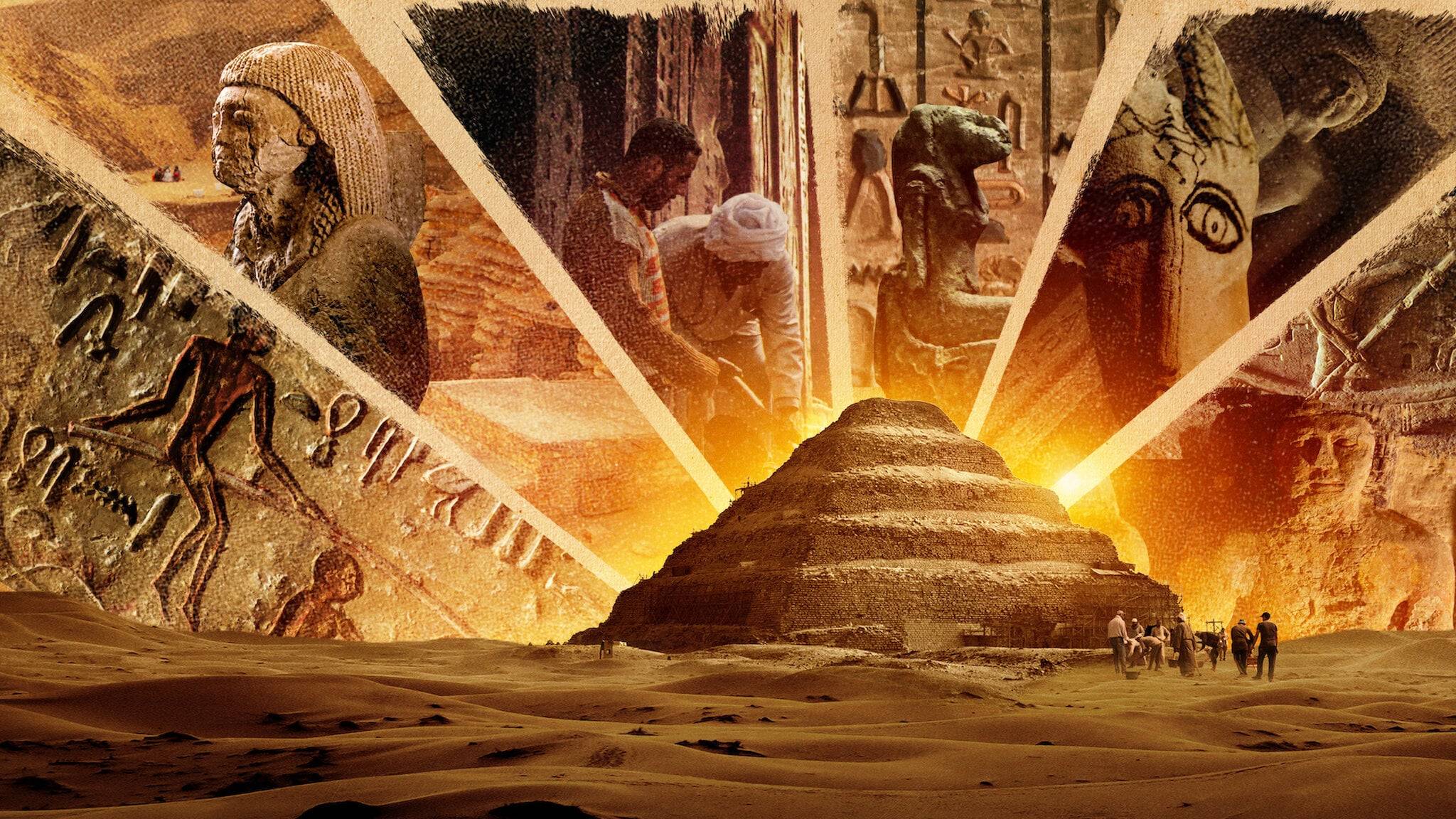 Cubierta de Los secretos de la tumba de Saqqara