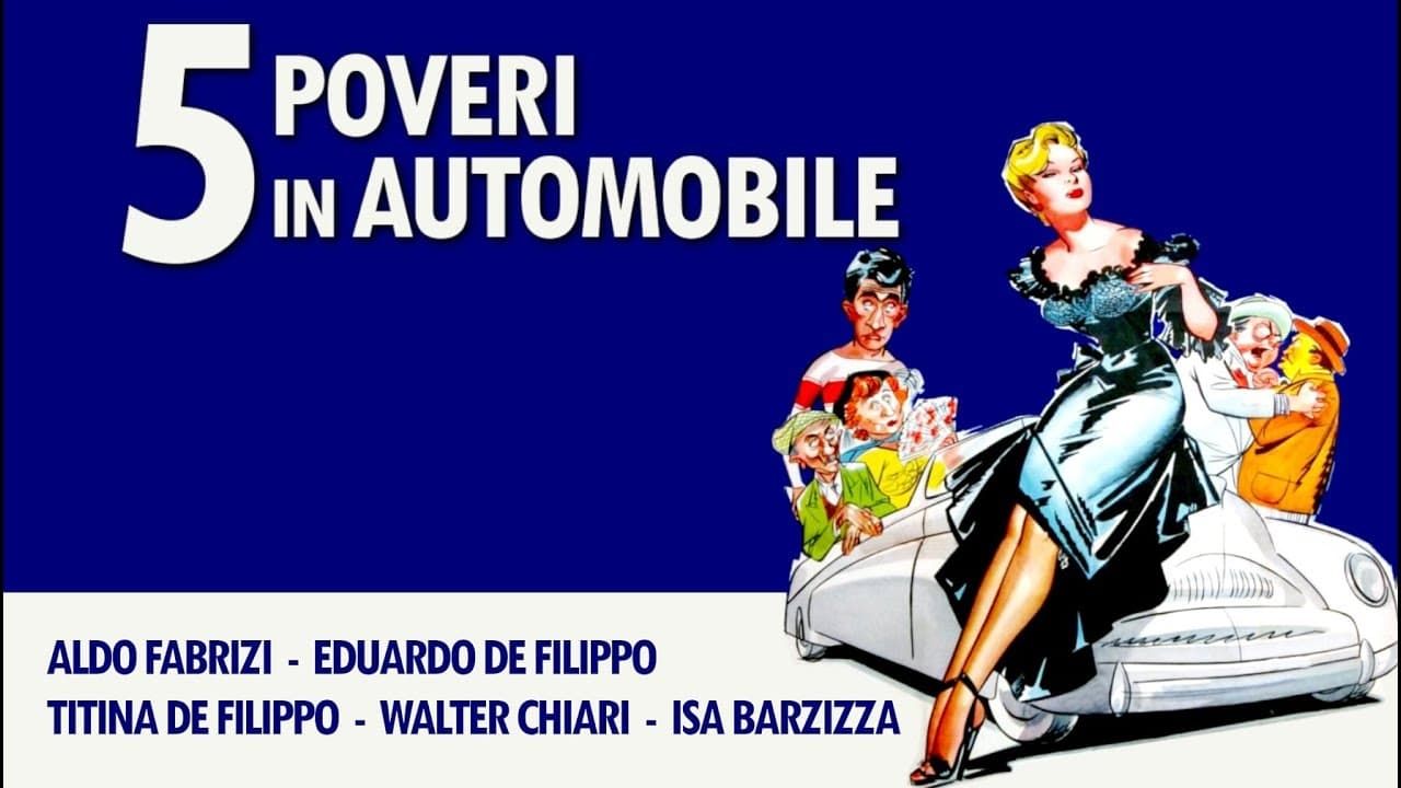 Cubierta de 5 poveri in automobile (AKA Cinque poveri in automobile)