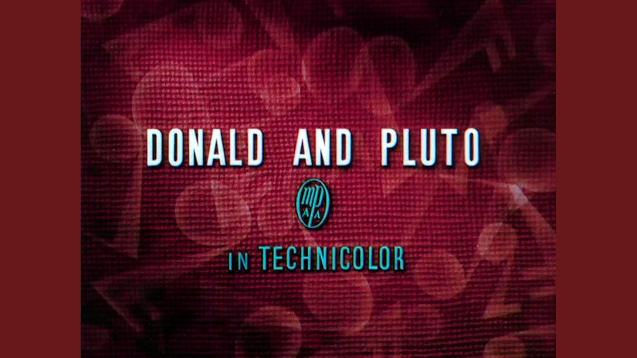 Cubierta de El pato Donald: Donald y Pluto