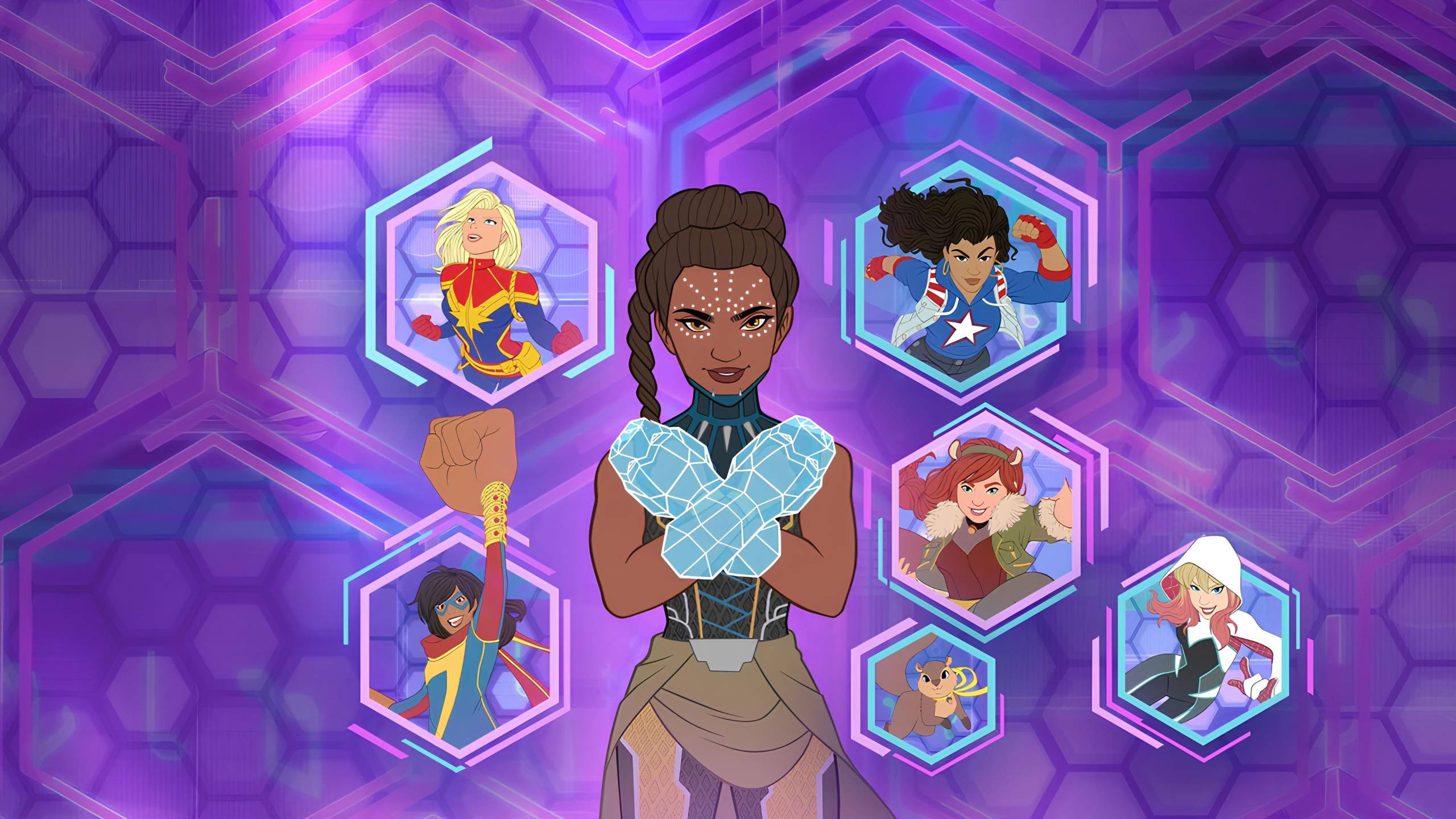 Cubierta de Marvel Rising: Operación Shuri